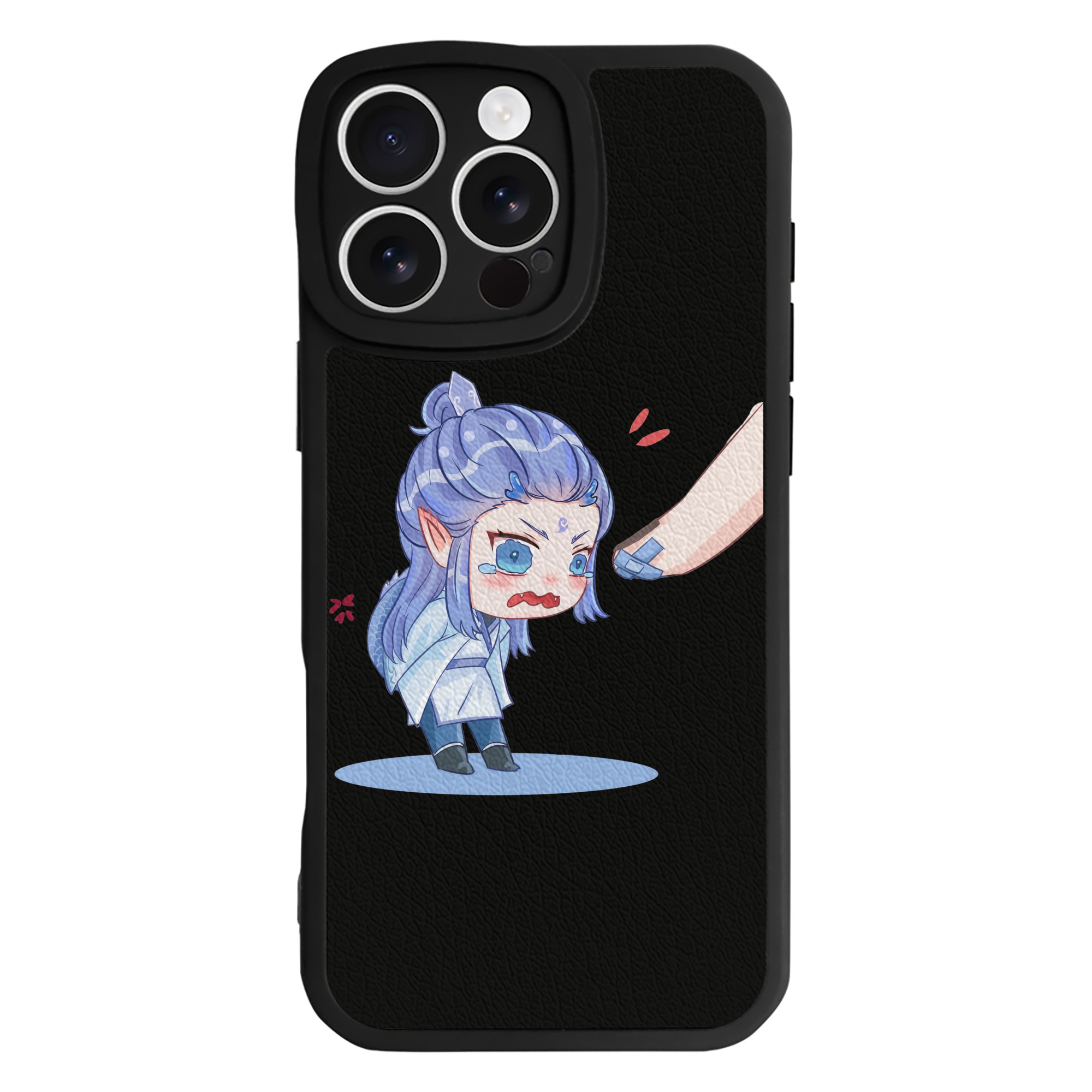 （画像用） Ne Zha 2 ナタ 魔童の大暴れ 【iPhone 16シリーズ対応】シリコンスマホケース（レザー調） 材質：シリコン